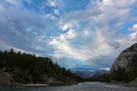 Bow River bij avond